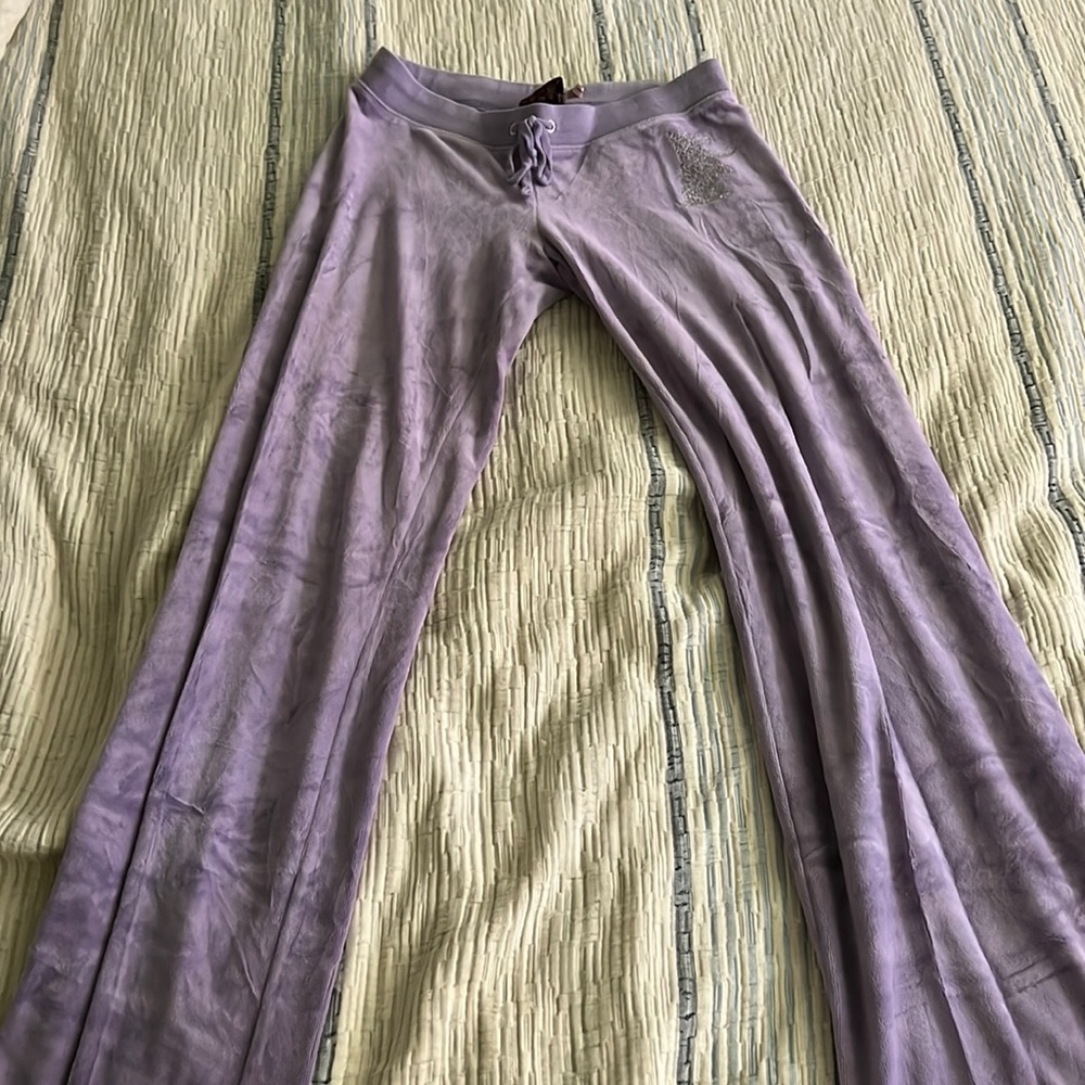 Vintage velour Juicy Couture sweats
